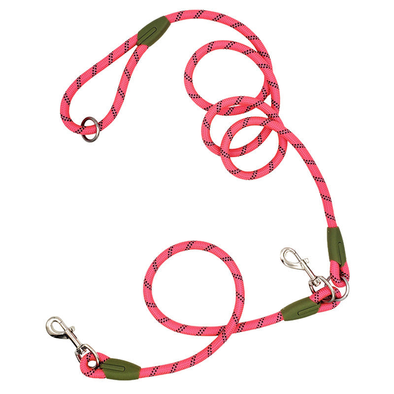 Multifunctional Hands Free Nylon Reflective Dog Leash