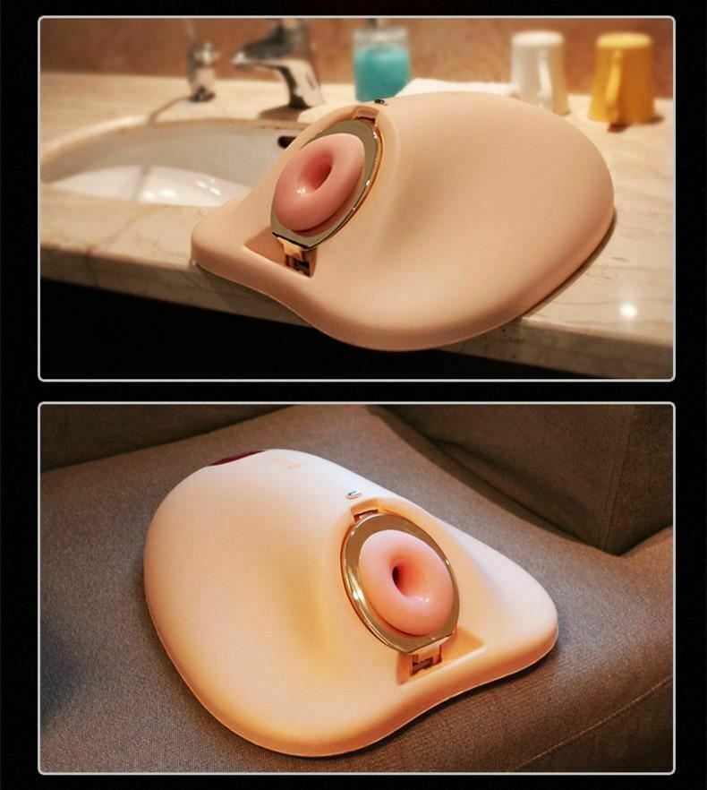 Realistic Male Masturbator Automatic Intelligent Heating Usb Charging Sex Toy Men