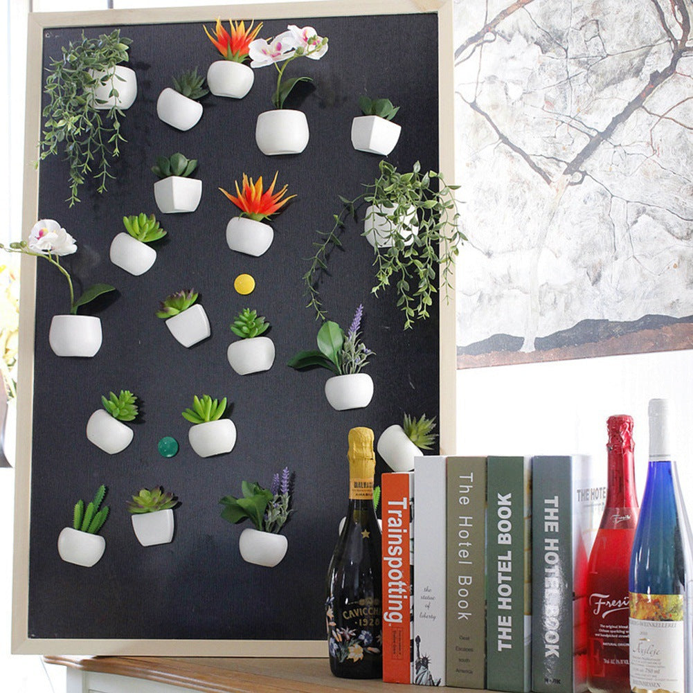 Cute Mini Succulent Plant Fridge Magnets