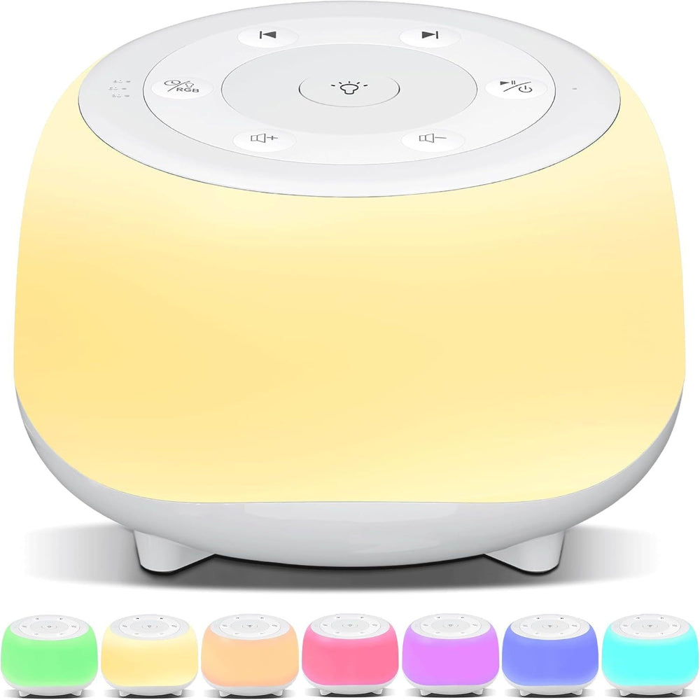 Sound Machine With White Noise Night Light And For Little One's Soothing Sleep Relaxation