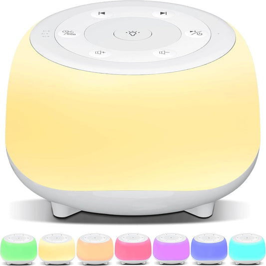 Sound Machine With White Noise Night Light And For Little One's Soothing Sleep Relaxation