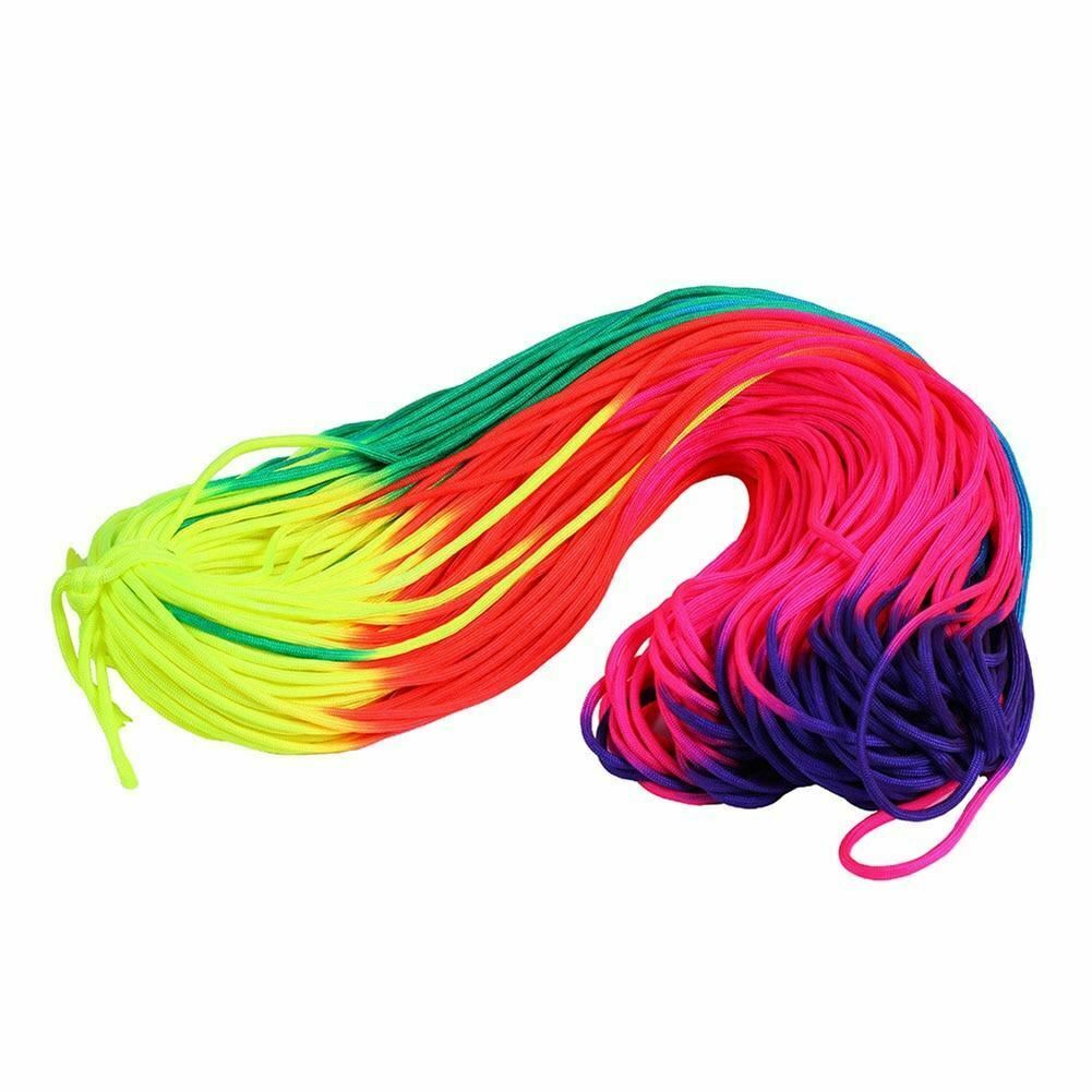 Rainbow Paracord 7 Strand 10M Colourful Bondage Shibari Rope Bdsm