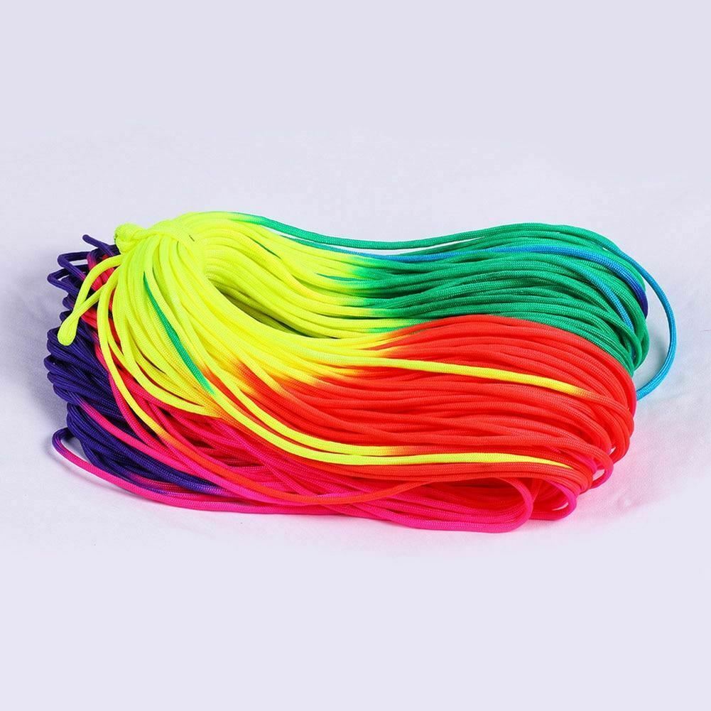 Rainbow Paracord 7 Strand 10M Colourful Bondage Shibari Rope Bdsm
