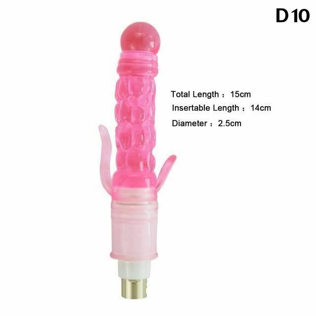 28 Types Pink Purple Dildos A2 / F2 Sex Machine Attachments