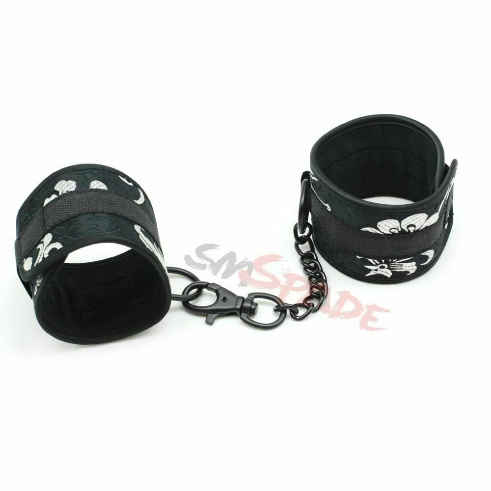 Soft Blindfold Handcuffs Bdsm Bondage Starter Kit Restraints