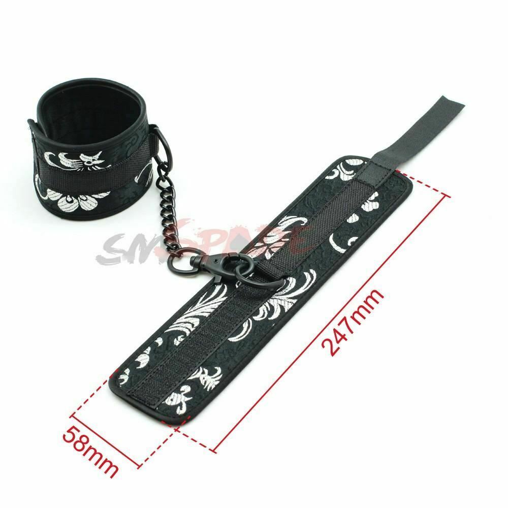 Soft Blindfold Handcuffs Bdsm Bondage Starter Kit Restraints