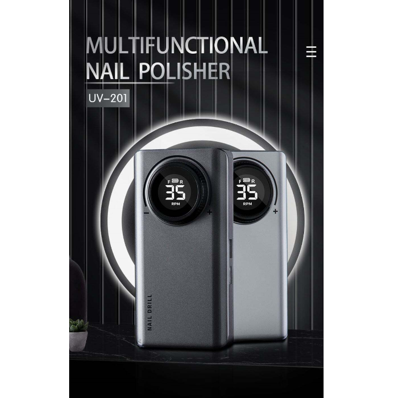 35000 Rpm Electric Nail Drill Machine Usb Charging For Gel Polish Profession