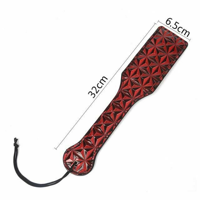 Diamond Pattern Bdsm Submissive Spanking Paddle Impact Play