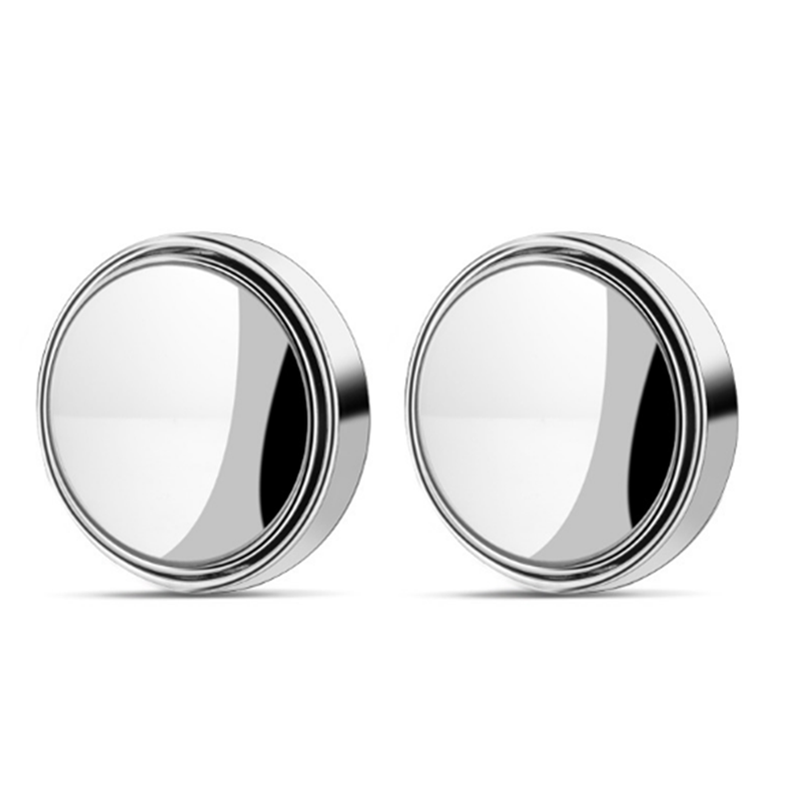 360 Degree Frameless Car Rearview Mirror Wide Angle Round Convex Blind Spot