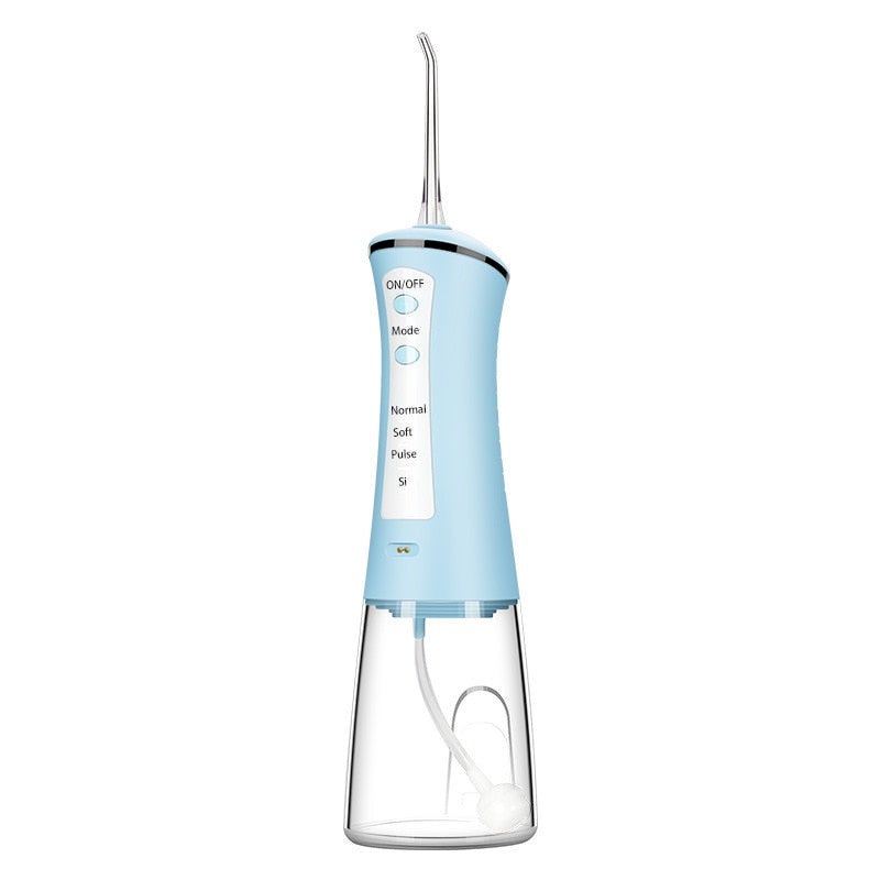 360 Oral Irrigator Rechargeable Usb Water Flosser Jet Pick 300Ml Teeth Cleaner 4 Nozzles