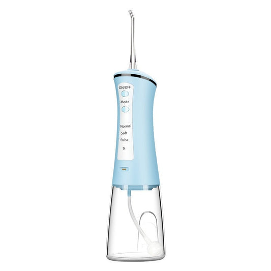360 Oral Irrigator Rechargeable Usb Water Flosser Jet Pick 300Ml Teeth Cleaner 4 Nozzles