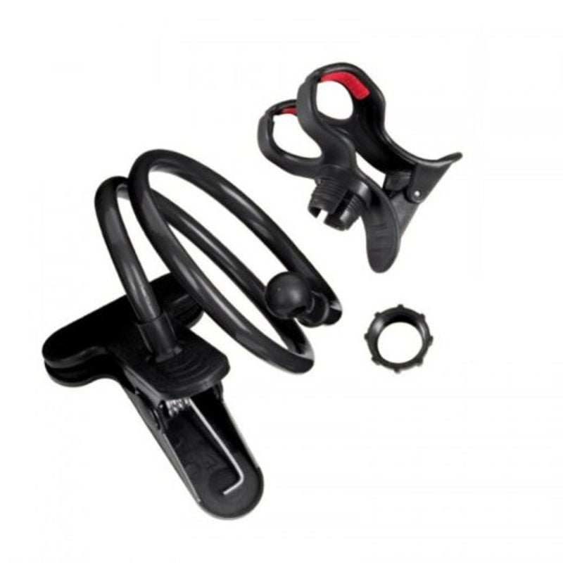 360 Rotating Flexible Long Arms Cell Phone Holder Desktop Bed Lazy Bracket Black