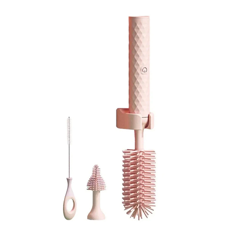360 Degree Rotating Baby Electric Silicone Bottle Brush Cleaning Tools