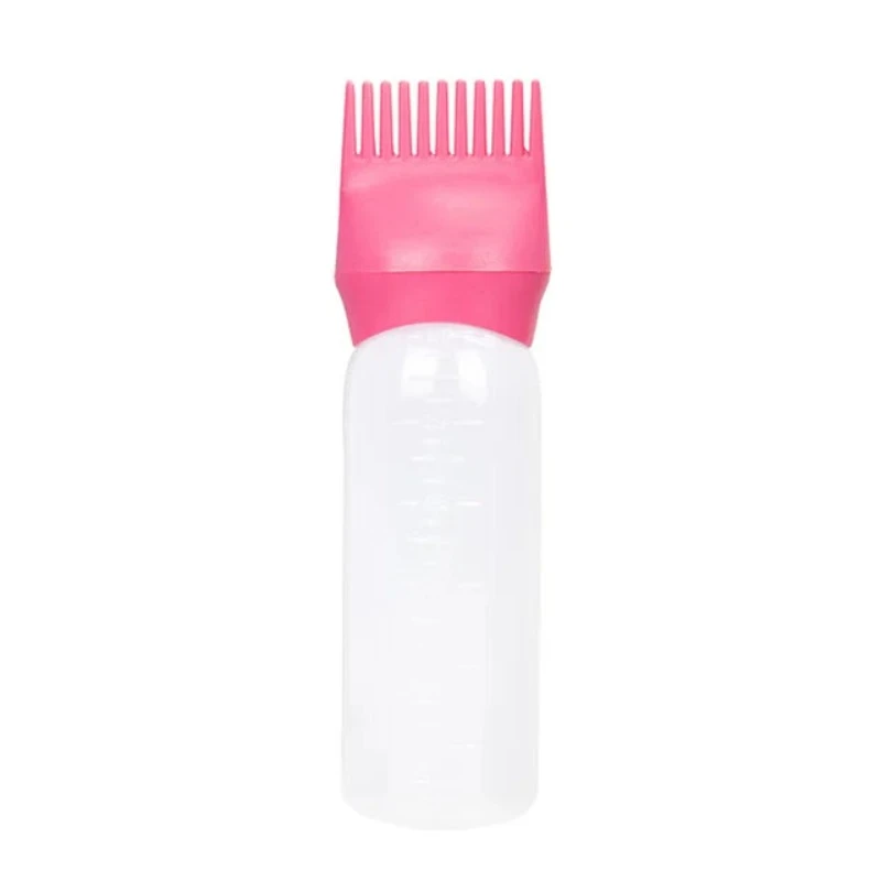 4 Colours 60Oz Portable Scalp Applicator Liquid Comb Hair Roots Massage Medicine For Growth Serum Oil Nourish