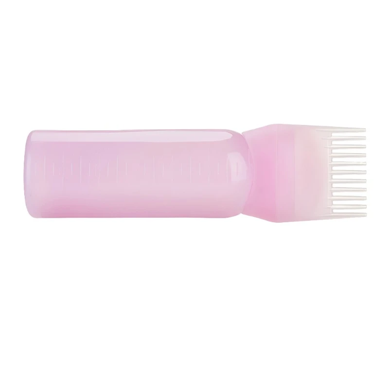 4 Colours 60Oz Portable Scalp Applicator Liquid Comb Hair Roots Massage Medicine For Growth Serum Oil Nourish