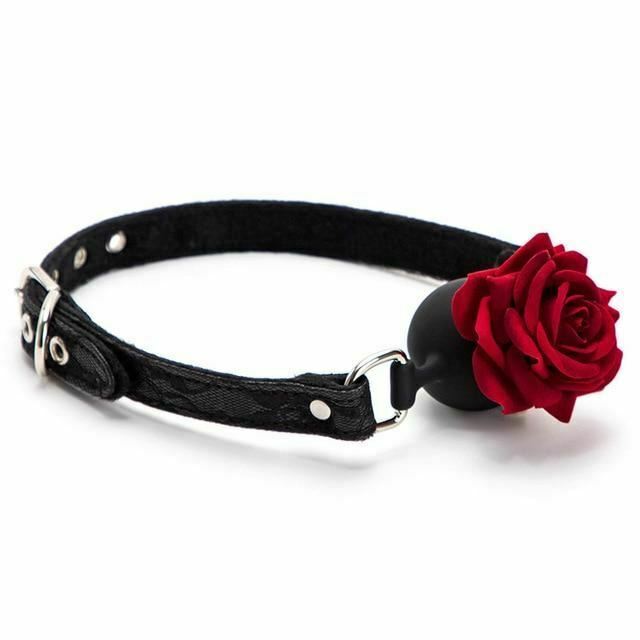Rose Mouth Gag Bdsm Bondage Restraints Couples Sex Toy