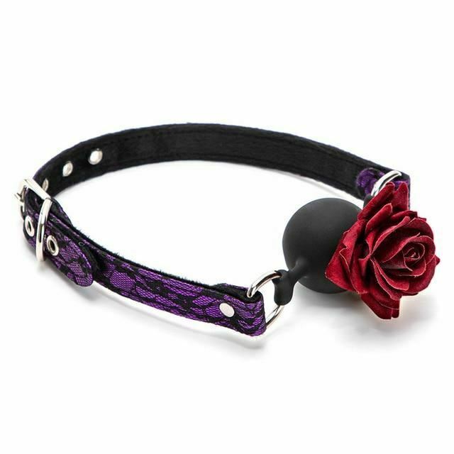Rose Mouth Gag Bdsm Bondage Restraints Couples Sex Toy