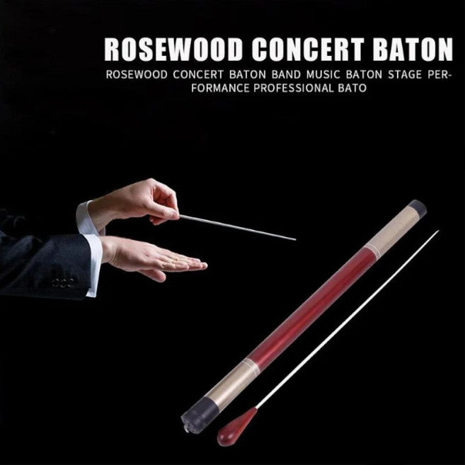 38.3Cm Rosewood Professional Music Conductor Baton Portable Rhythm Band Director Orchestra Conducting