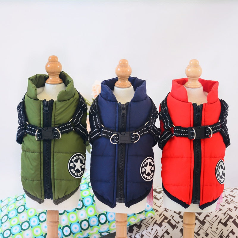 Comfortable Dog Jackets Puppy Pet Clothing