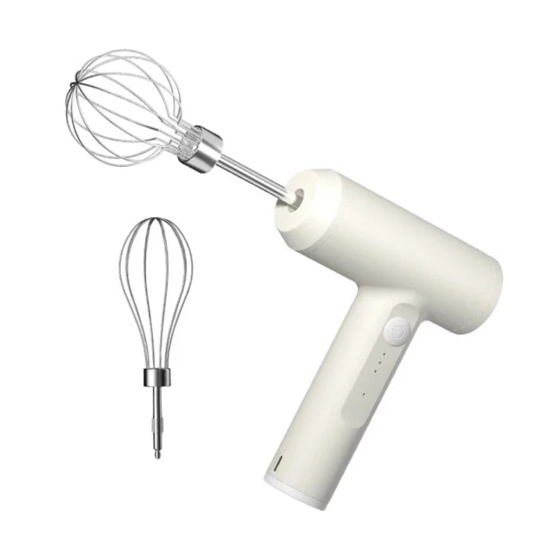 Wireless Electric Food Mixer 3 Speeds Automatic Whisk Butter Egg Beater Baking Cake Cream Whipper Kitchen Hand Blender