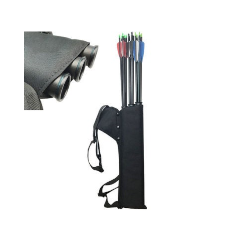 3 Tubes Quiver Backpack Arrow Holder Cave Hunting Bag For Archery Recurve Compound Bow Longbow