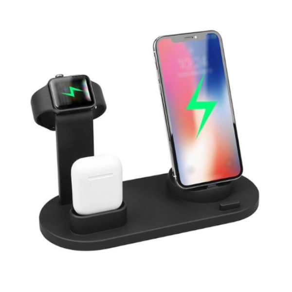 3 In 1 Chargings Dock Holder Bracket Wire Less Chargers
