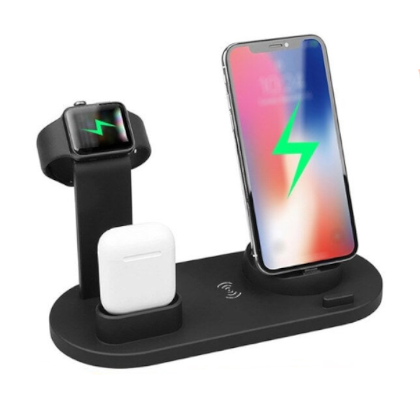 3 In 1 Chargings Dock Holder Bracket Wire Less Chargers