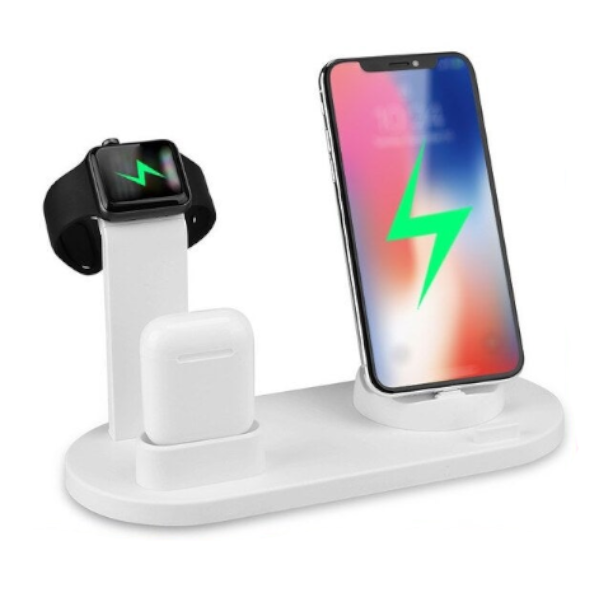 3 In 1 Chargings Dock Holder Bracket Wire Less Chargers