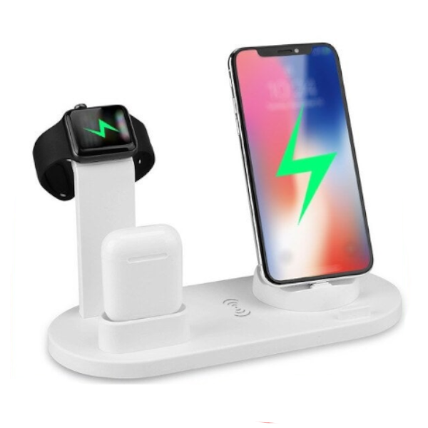 3 In 1 Chargings Dock Holder Bracket Wire Less Chargers
