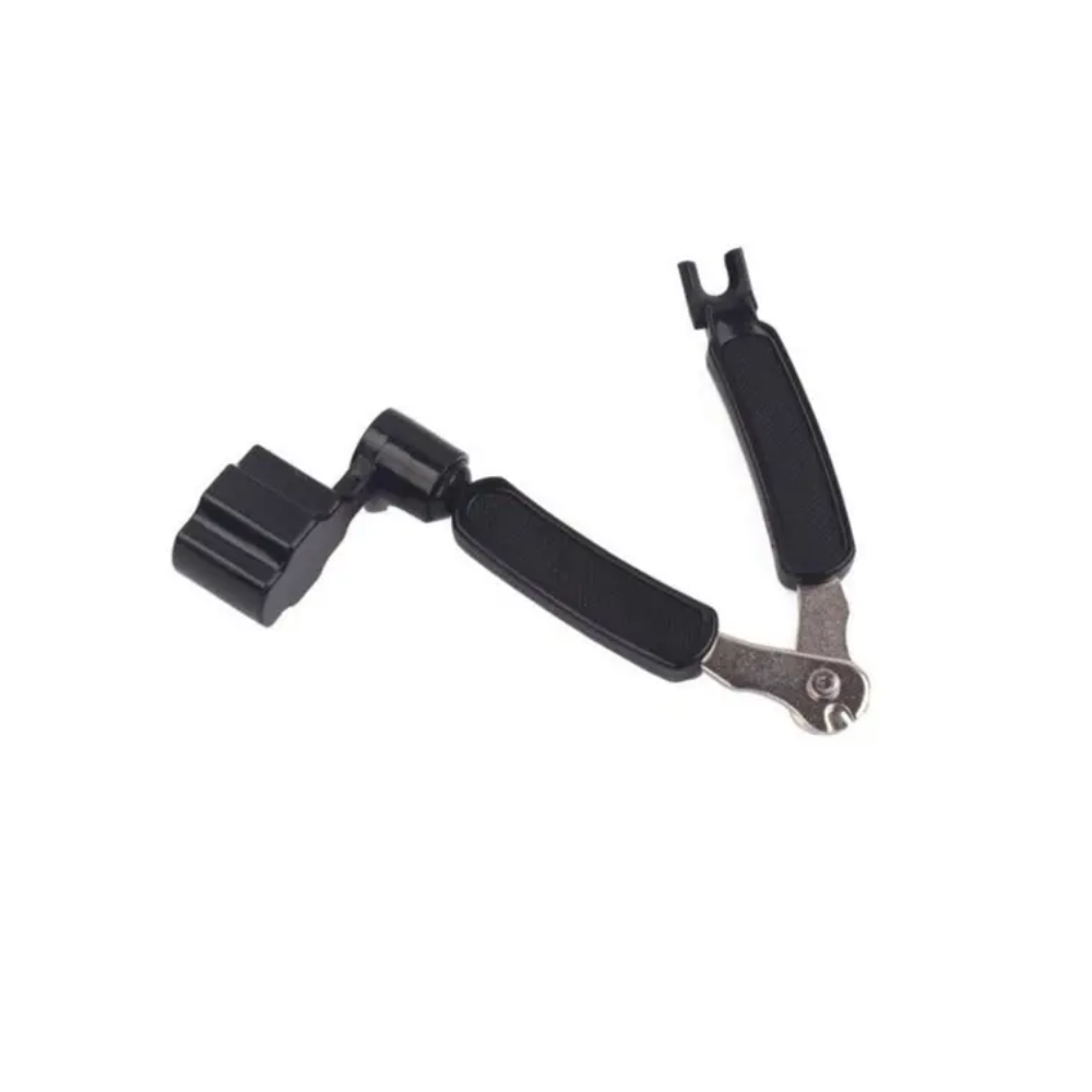 3 In 1 Peg String Winder Tool Multifunction Guitar Cutter For Black