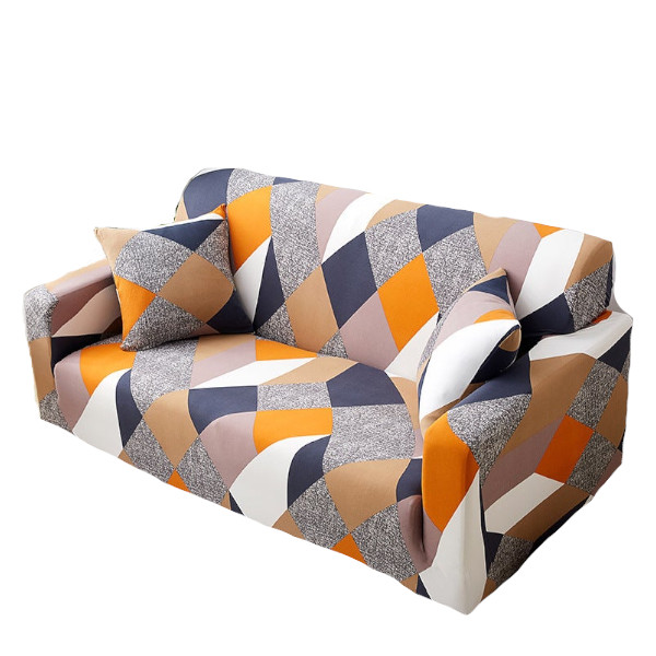 3 Seater High Stretch Sofa Cover Couch Lounge Protector Pattern Slipcovers