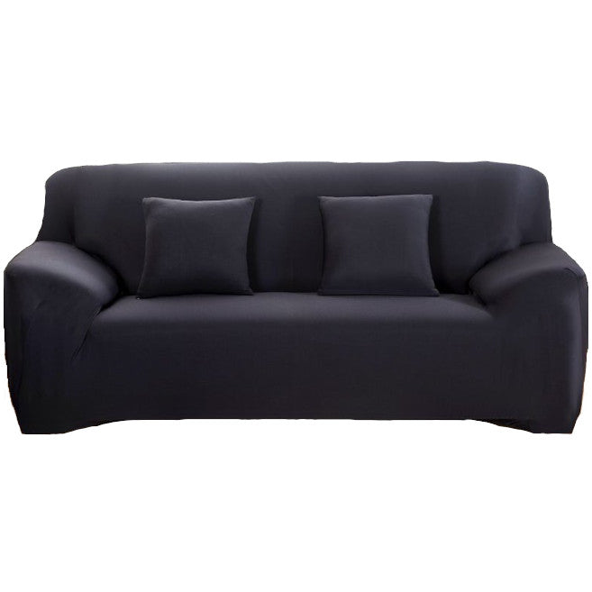 3 Seater High Stretch Sofa Cover Couch Lounge Protector Slipcovers Solid Colours