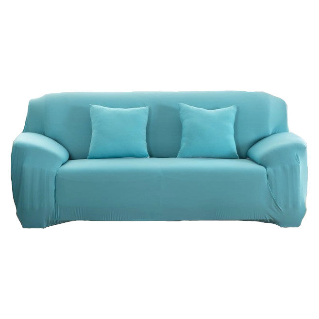 3 Seater High Stretch Sofa Cover Couch Lounge Protector Slipcovers Solid Colours