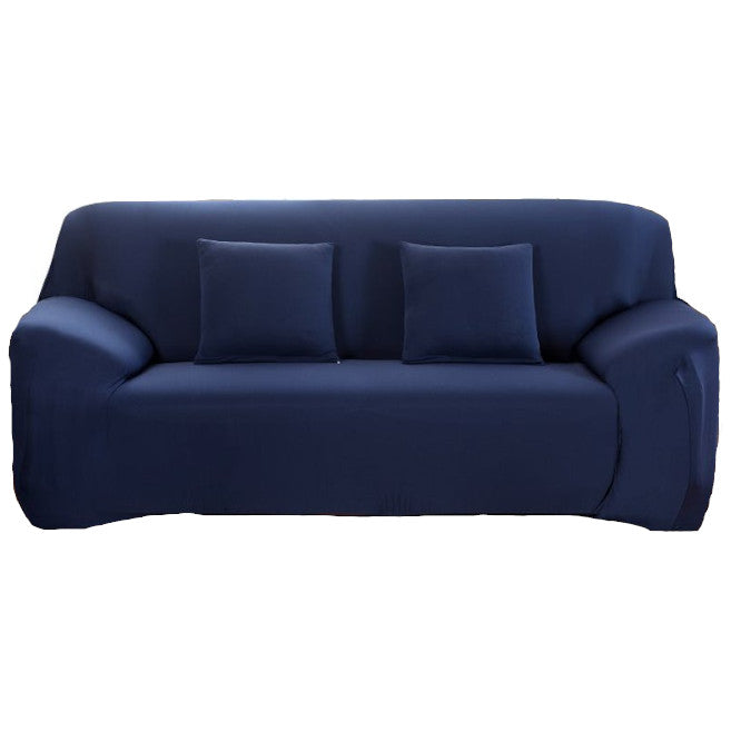 3 Seater High Stretch Sofa Cover Couch Lounge Protector Slipcovers Solid Colours