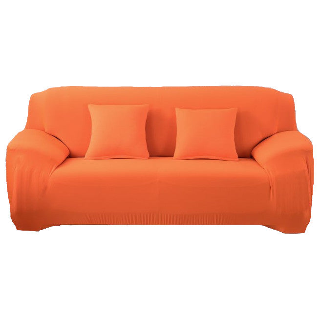 3 Seater High Stretch Sofa Cover Couch Lounge Protector Slipcovers Solid Colours