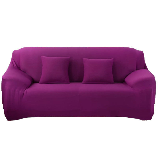 3 Seater High Stretch Sofa Cover Couch Lounge Protector Slipcovers Solid Colours