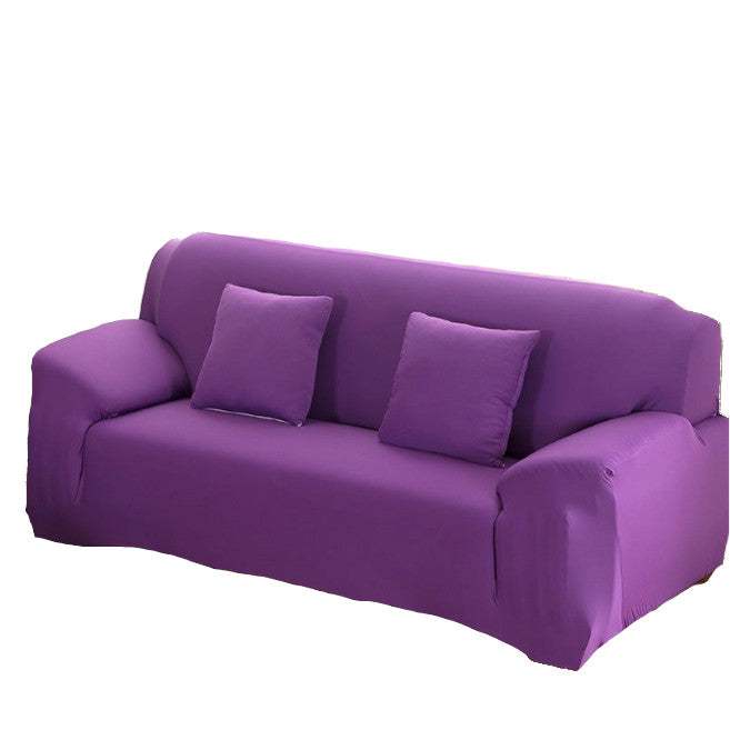 3 Seater High Stretch Sofa Cover Couch Lounge Protector Slipcovers Solid Colours