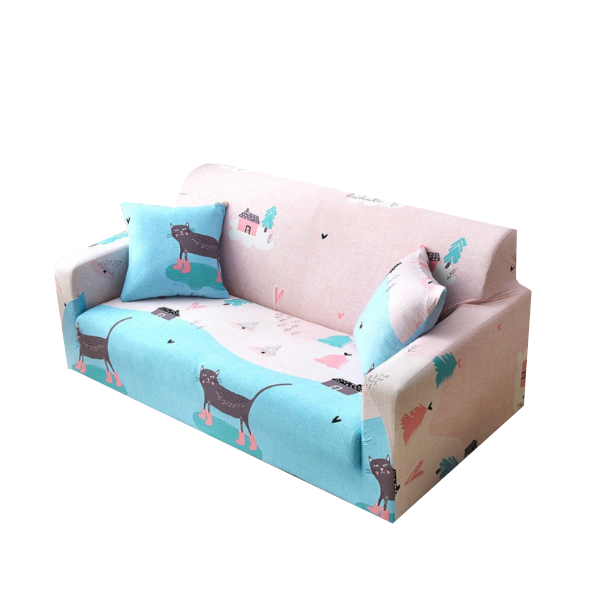 3 Seater High Stretch Sofa Cover Couch Lounge Protector Pattern Slipcovers