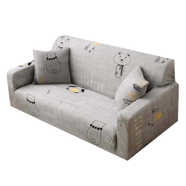 3 Seater High Stretch Sofa Cover Couch Lounge Protector Pattern Slipcovers