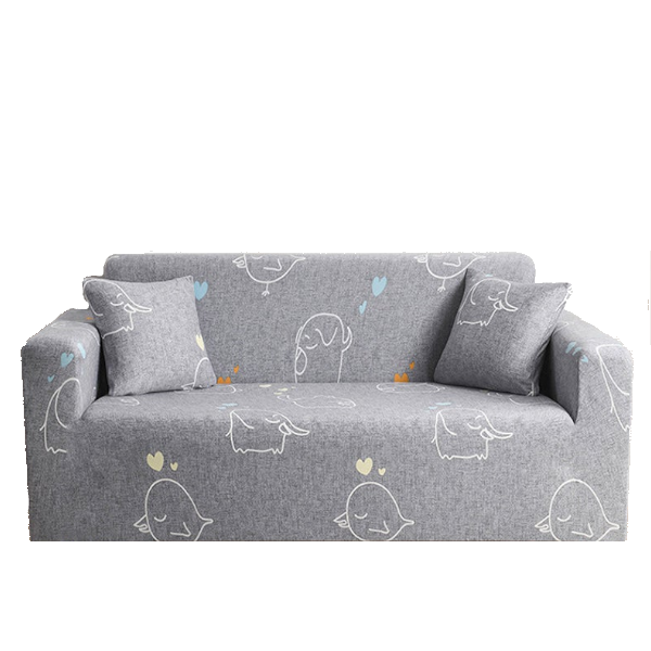 3 Seater High Stretch Sofa Cover Couch Lounge Protector Pattern Slipcovers