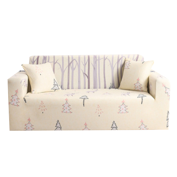 3 Seater High Stretch Sofa Cover Couch Lounge Protector Pattern Slipcovers