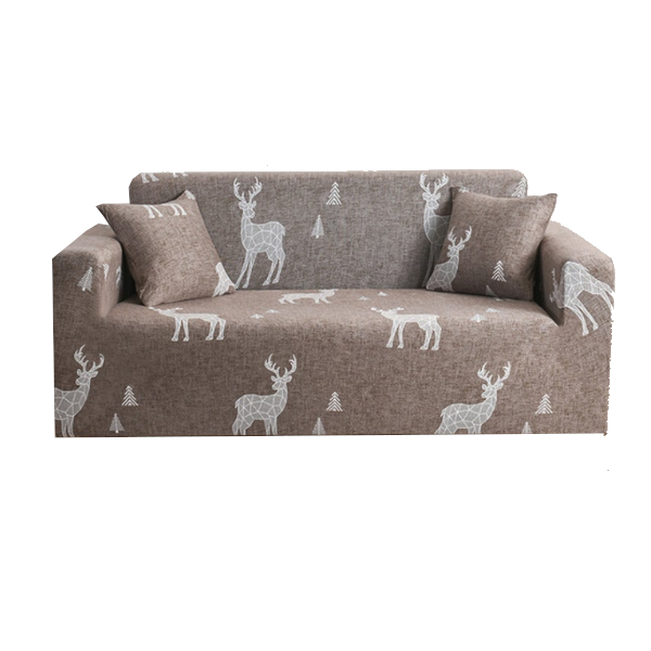 3 Seater High Stretch Sofa Cover Couch Lounge Protector Pattern Slipcovers
