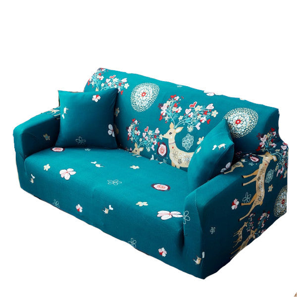 3 Seater High Stretch Sofa Cover Couch Lounge Protector Pattern Slipcovers