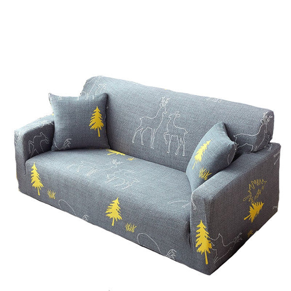 3 Seater High Stretch Sofa Cover Couch Lounge Protector Pattern Slipcovers
