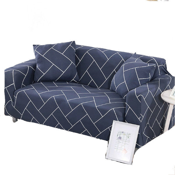 3 Seater High Stretch Sofa Cover Couch Lounge Protector Pattern Slipcovers