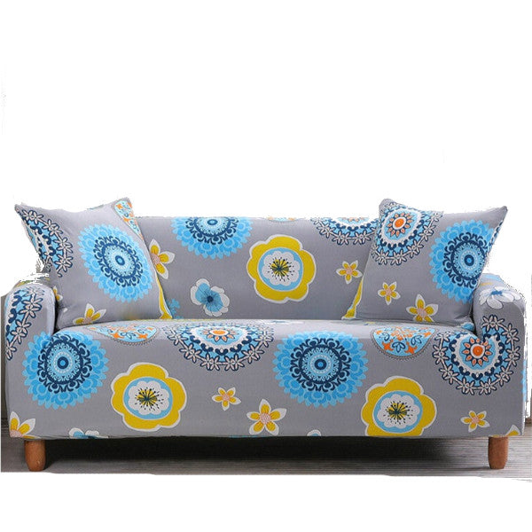 3 Seater High Stretch Sofa Cover Couch Lounge Protector Pattern Slipcovers