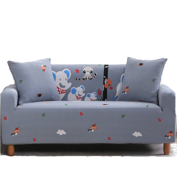 3 Seater High Stretch Sofa Cover Couch Lounge Protector Pattern Slipcovers