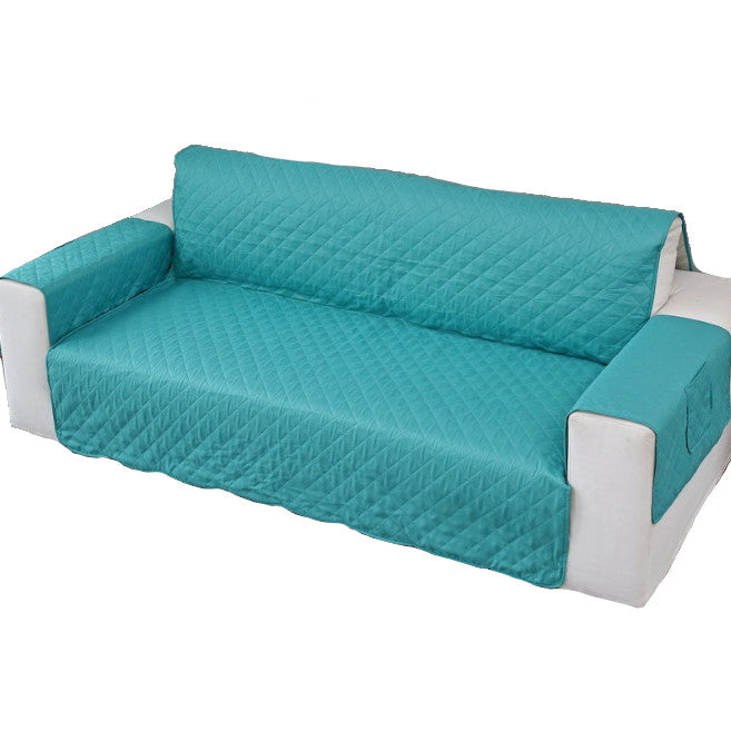 3 Seater High Stretch Sofa Cover Couch Lounge Protector Slipcovers With Two Side Pockets