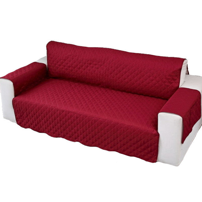 3 Seater High Stretch Sofa Cover Couch Lounge Protector Slipcovers With Two Side Pockets