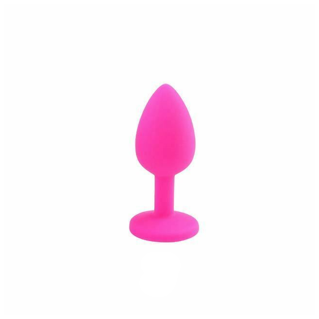 Silicone Crystal Jewel Butt Plugs Tear Drop Anal